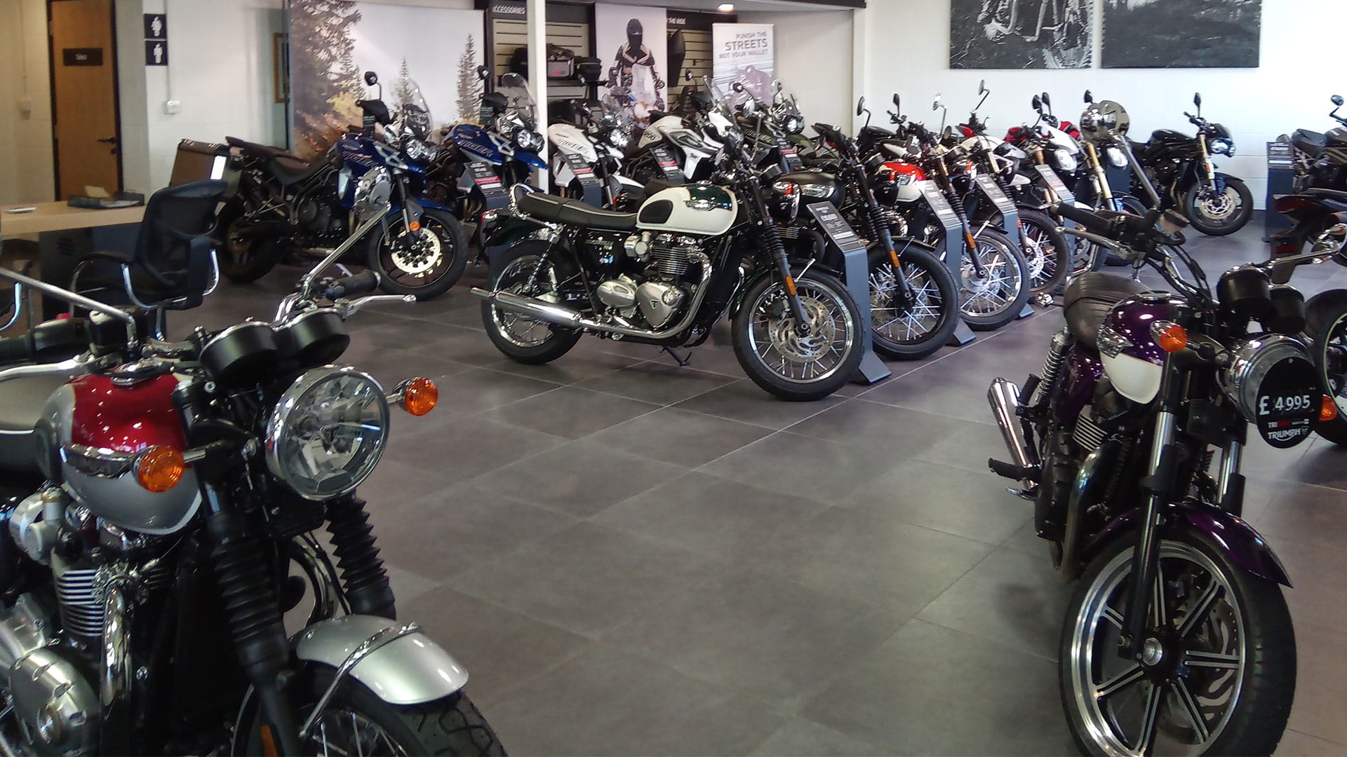 Triumph dealer deals near me